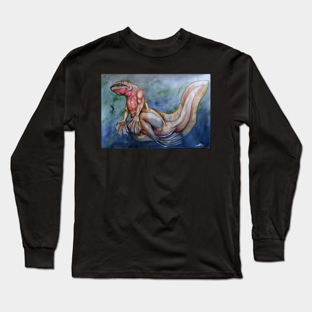 Newt Long Sleeve T-Shirt by HintermSpiegel